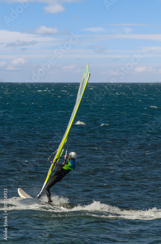 Windsurfing, Fun in the Black sea, Anapa, Krasnodar region , Extreme