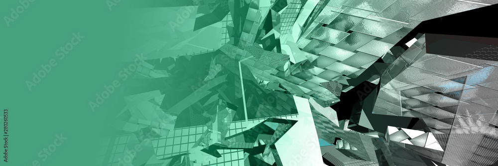 Naklejka premium Abstract illustration