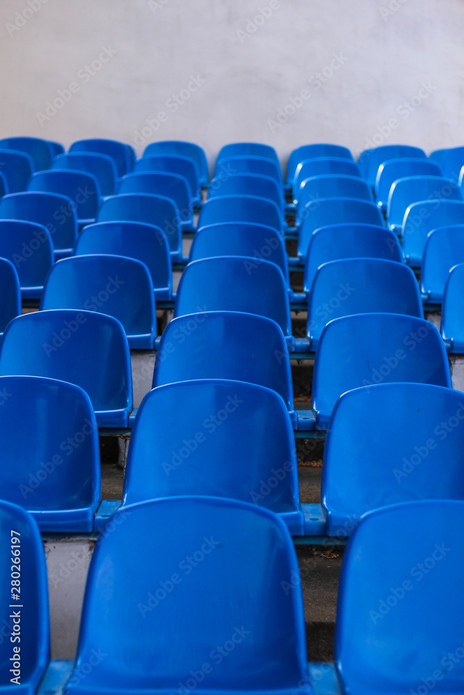 Naklejka premium empty seats in the stands