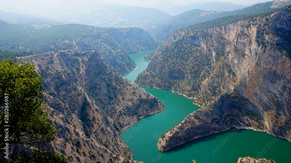 Fototapeta premium Beautiful views of Incegiz Canyon