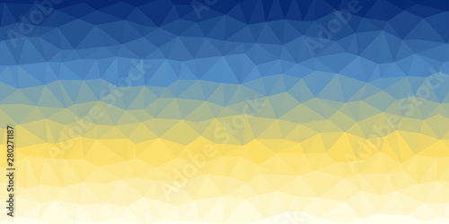 Abstract Generative Art Trianglify gradient background illustration