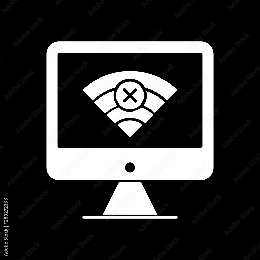 Disconnected Network icon for your project Disconnected Network icon for your project