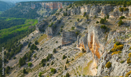 Mirador de La Galiana, Parque Natural del Cañón del Río Lobos, Soria, Castilla  y León, España photo