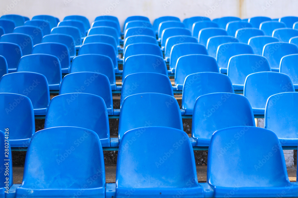 Naklejka premium empty seats in the stands