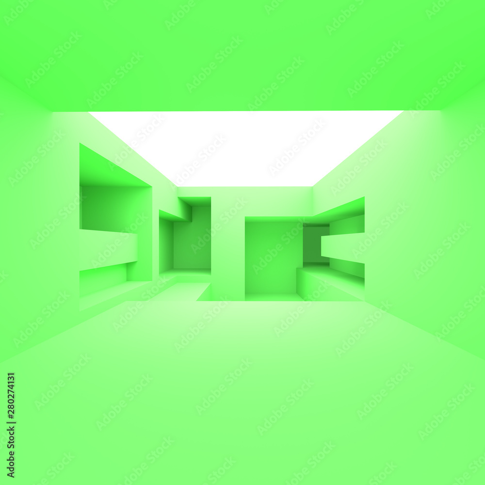 Fototapeta premium Futuristic Architecture Design