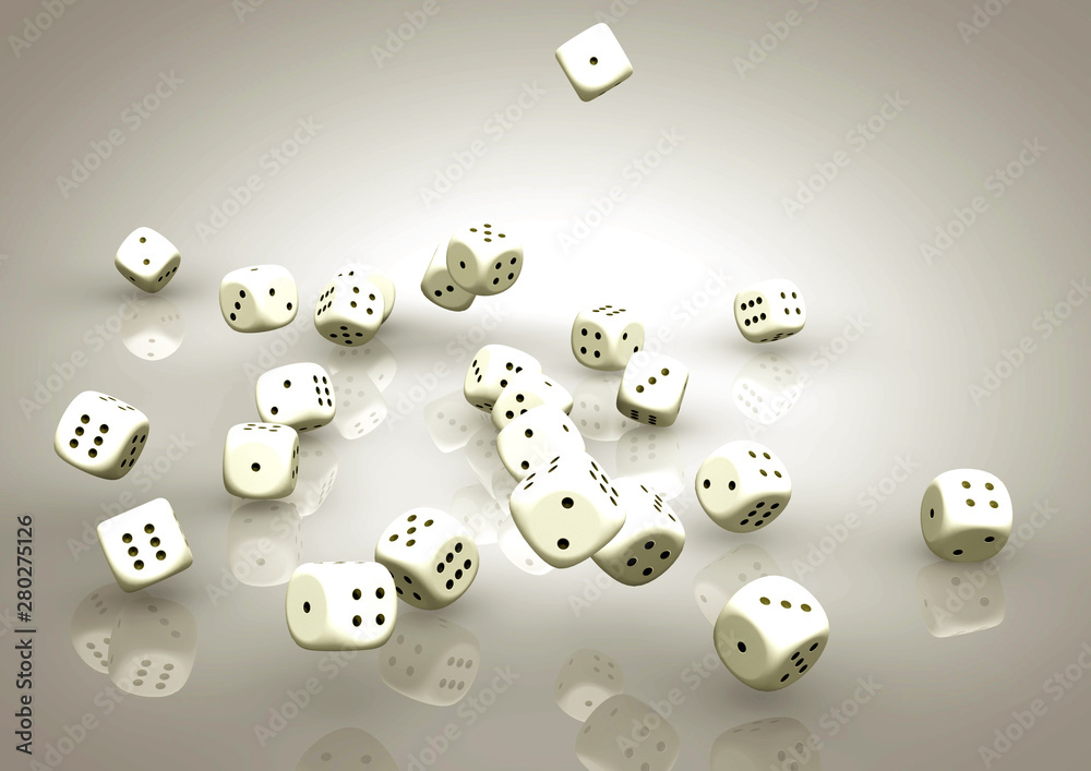3D rendering. Scattered bones on white background. 3D rendering. Scattered bones on white background.