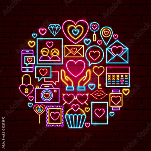 Love Neon Concept