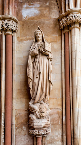 Statue of Lady Margaret Beaufort photo