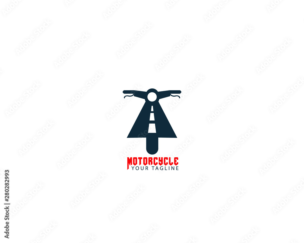 Creative and professional Motorcycle road Logo Creative and professional Motorcycle road Logo