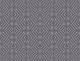 Seamless abstract raster pattern of gray and black colors with optical illusion