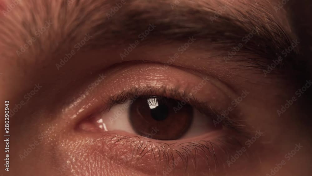 Mans Eye Closeup Mans Eye Closeup