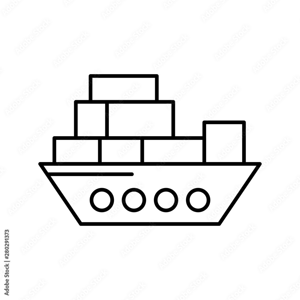Transport Ship icon for your project Transport Ship icon for your project