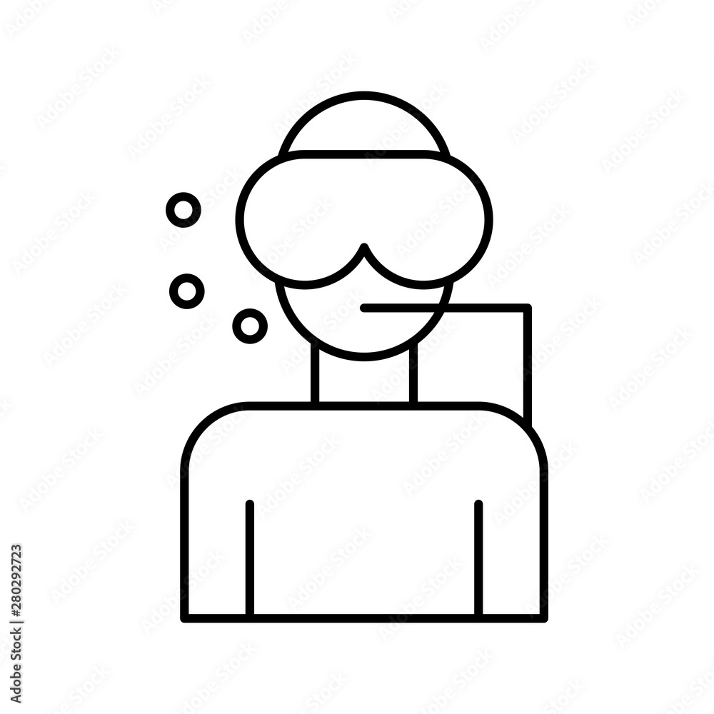 Scuba Diver icon for your project Scuba Diver icon for your project