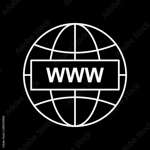 World Wide Web icon for your project