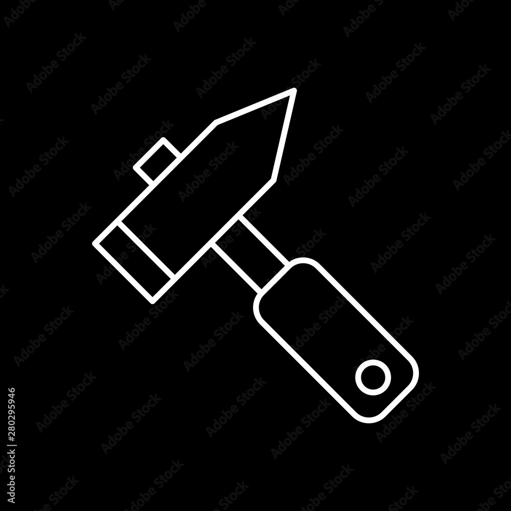Hammer icon for your project Hammer icon for your project