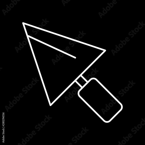 Trowel icon for your project