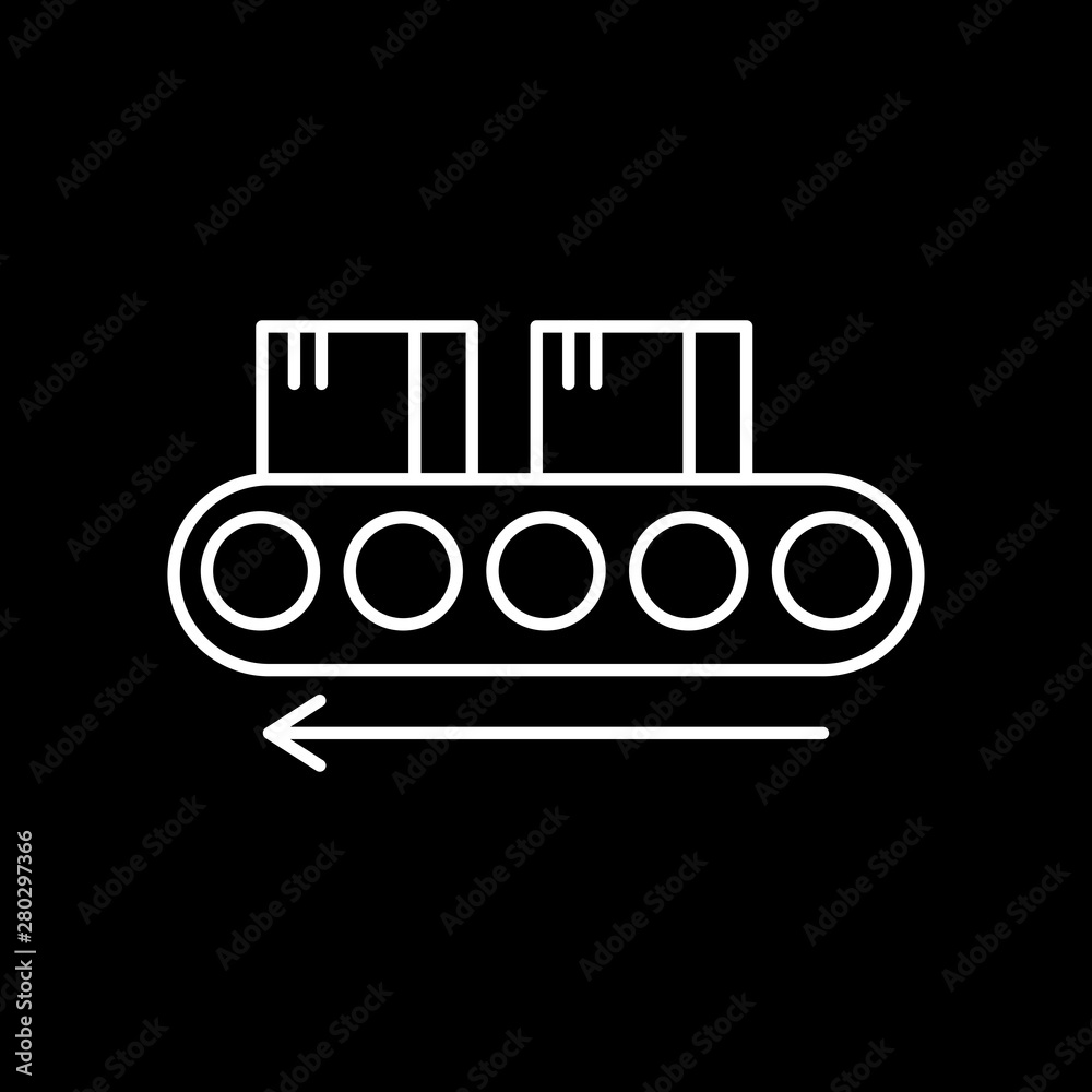 Assembly Line icon for your project Assembly Line icon for your project
