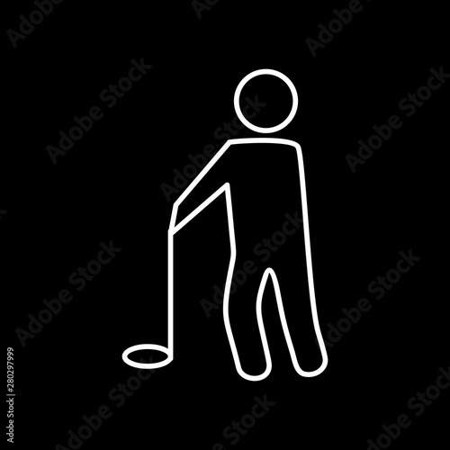  Golf Player icon for your project