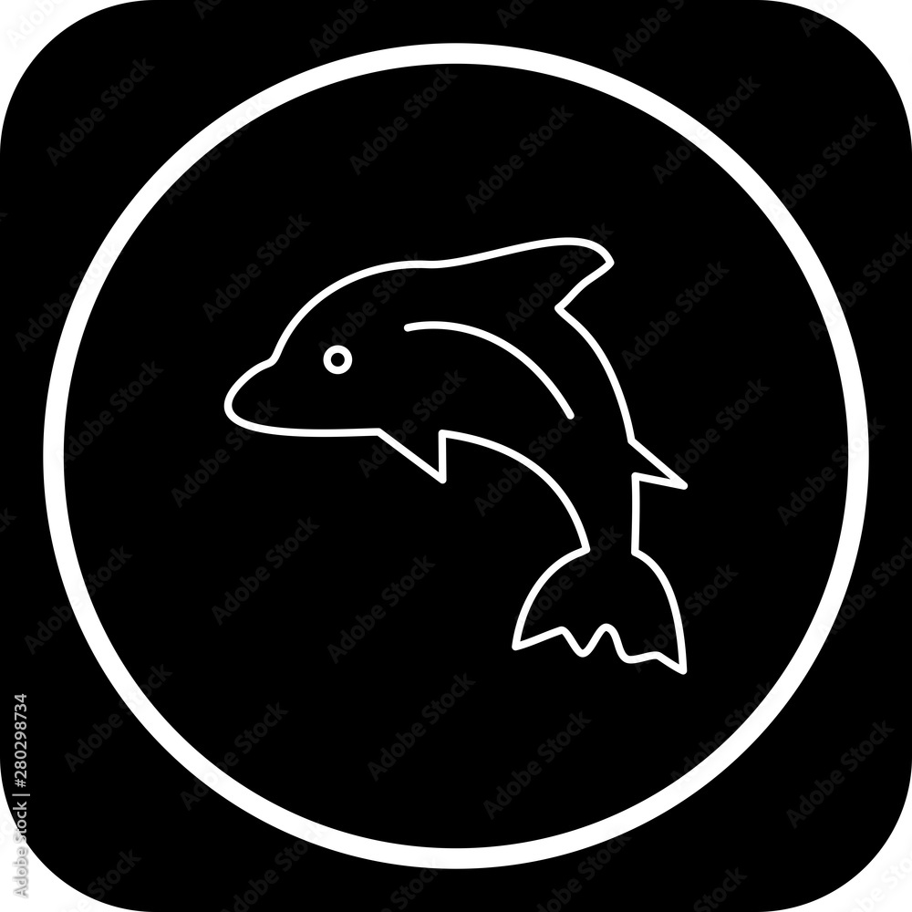 Dolphin icon for your project Dolphin icon for your project