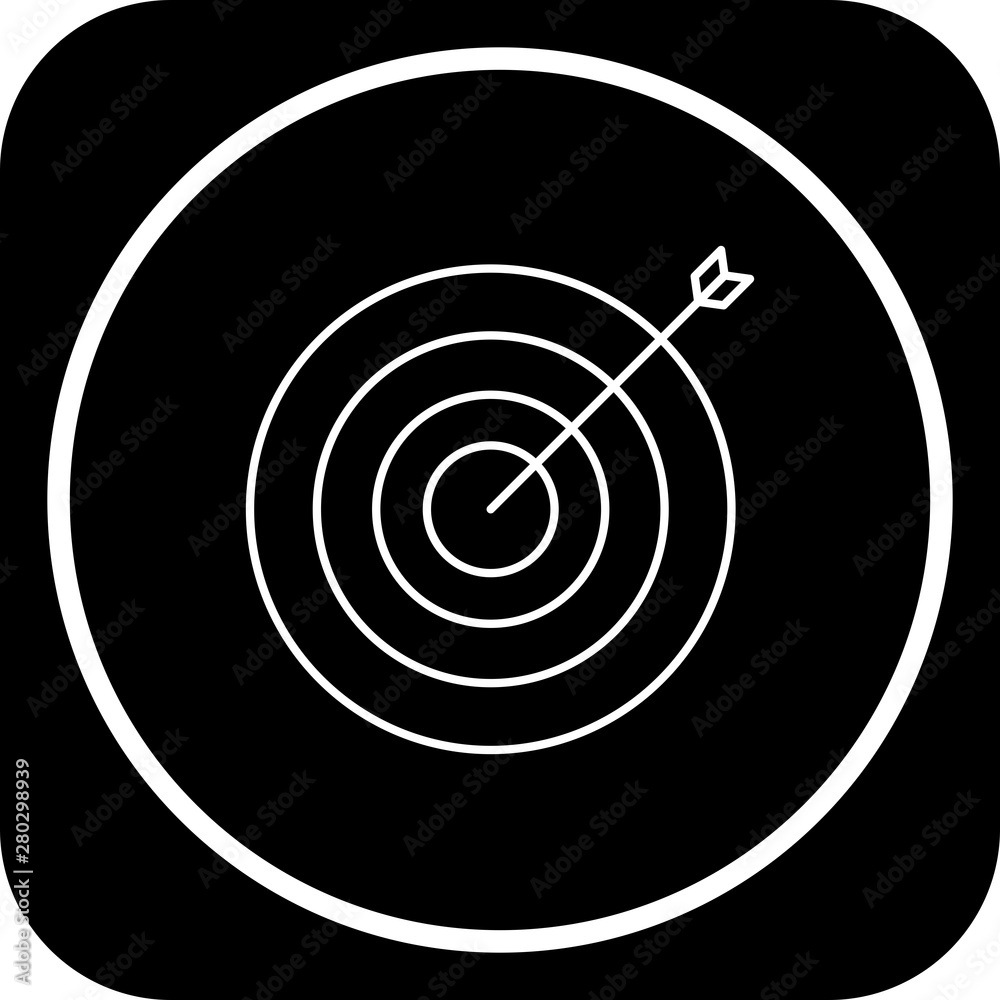 Target Marketing icon for your project Target Marketing icon for your project