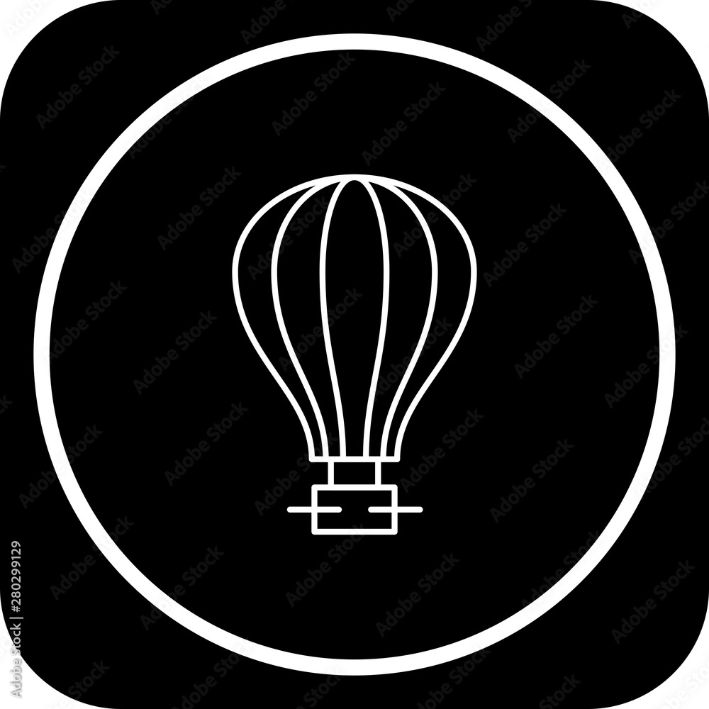 Air Balloon icon for your project Air Balloon icon for your project