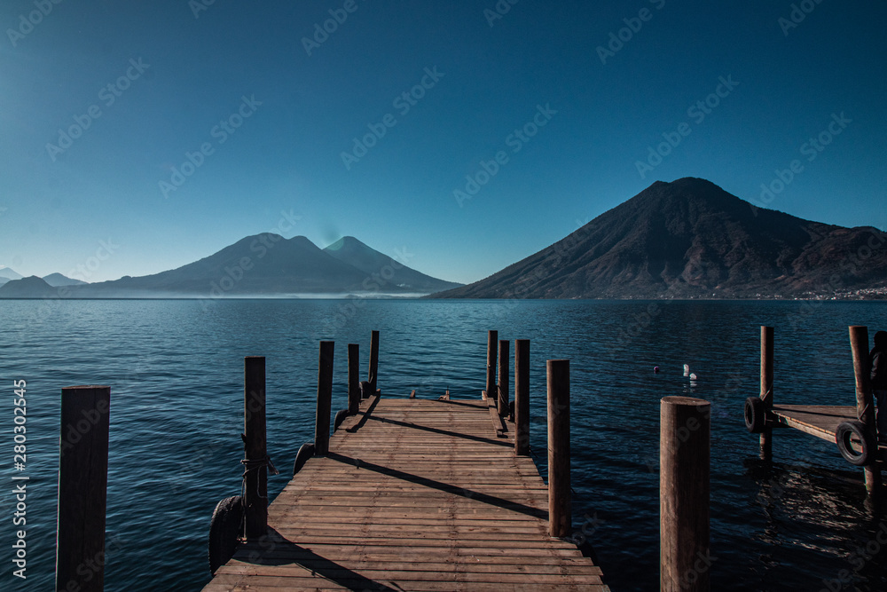 Lake Lagos attitlan Guatemala