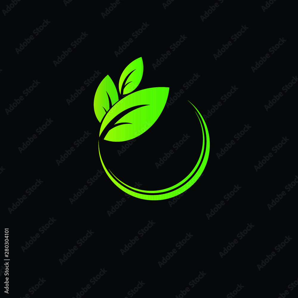 leaf logo icon or ornament leaf logo icon or ornament