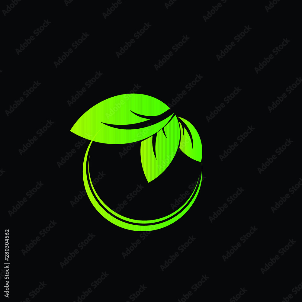leaf logo icon or ornament leaf logo icon or ornament