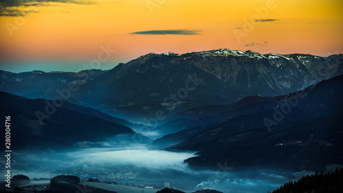 Alps Sunset