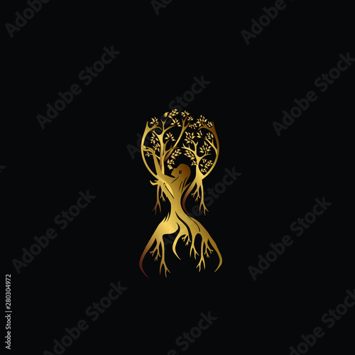 mother earth logo icon
