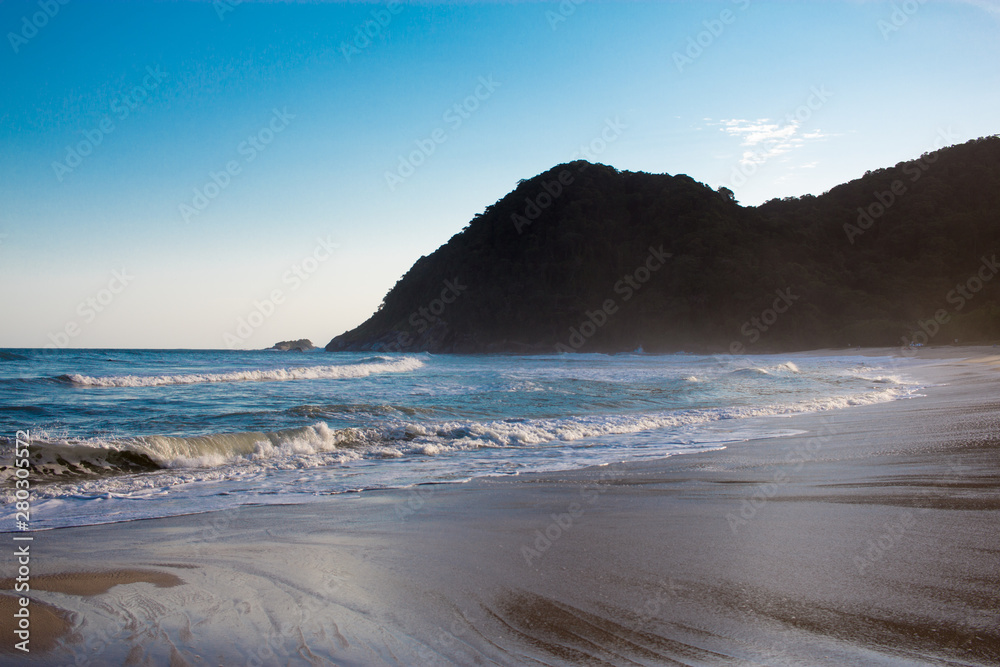 Juréia beach in Sao Sebastiao, Sao Paulo. Juréia beach in Sao Sebastiao, Sao Paulo.