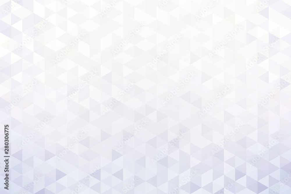 White crystal triangles pattern. Light background trend. Subtle illustration. White crystal triangles pattern. Light background trend. Subtle illustration.