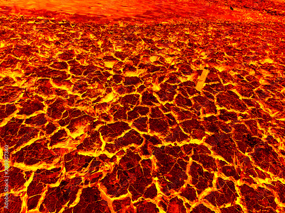 The surface of the lava. background The surface of the lava. background