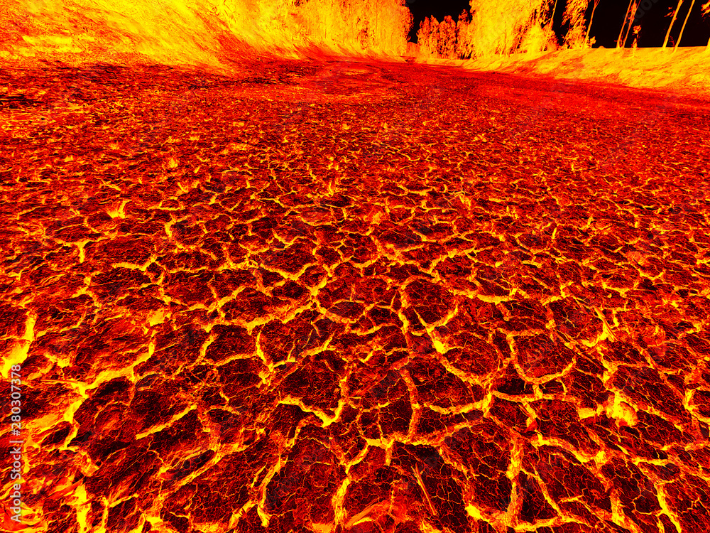 The surface of the lava. background The surface of the lava. background