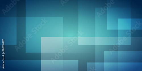 abstract dark tuquoise gradient background square shapes in transparent design