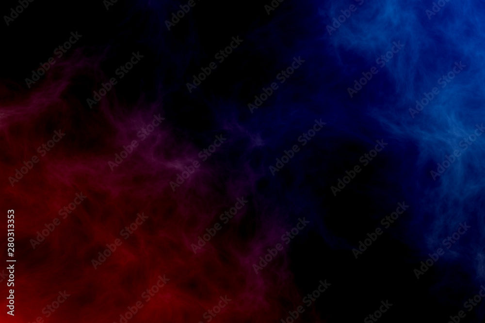 Fototapeta premium Red fire versus blue ice abstract background texture