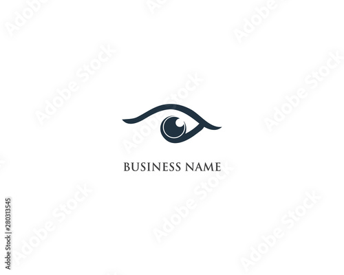 eye care logo and symbol icon app