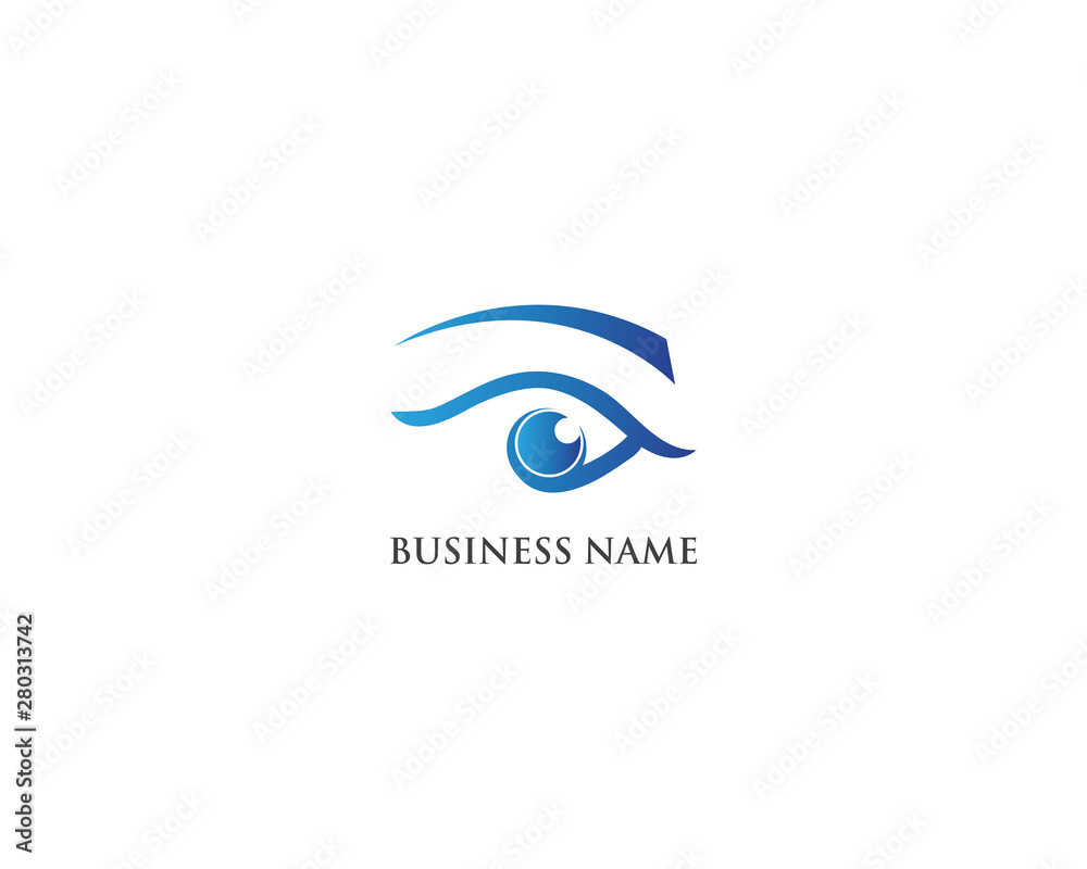 Eye care logo and symbol ilustration app Eye care logo and symbol ilustration app