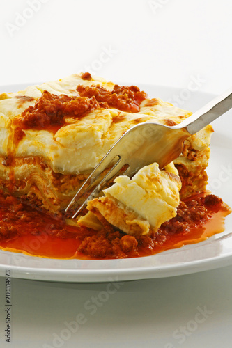 Italian Food. Lasagna - studio