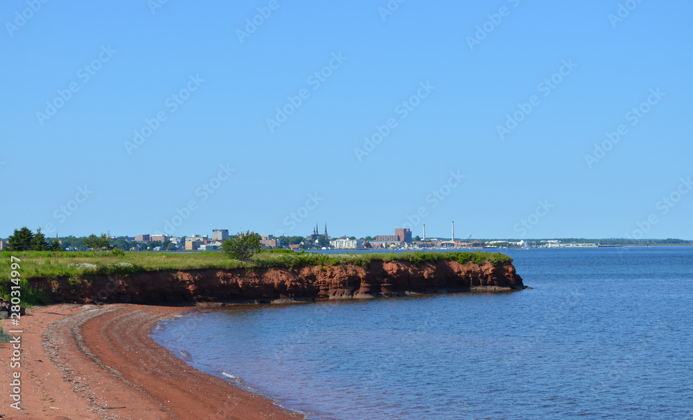 Summer on Prince Edward Island: View Across Charlottetown Harbour from Rocky Point