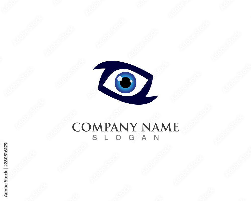 Eye care logo symbol template vector icons app Eye care logo symbol template vector icons app