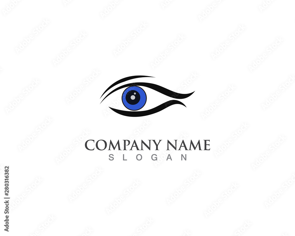 Eye care logo symbol template vector icons app Eye care logo symbol template vector icons app