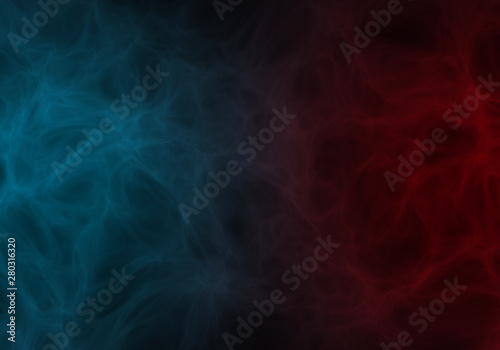 Red fire versus blue ice abstract background texture
