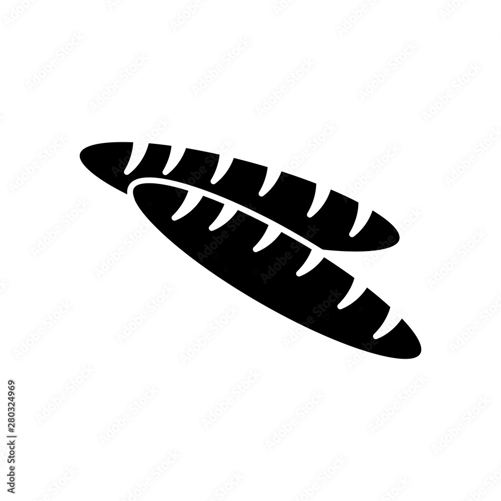French Bread icon for your project French Bread icon for your project