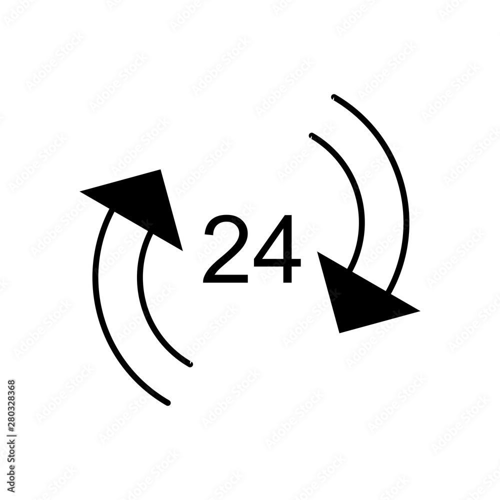 24 Hour Service icon for your project 24 Hour Service icon for your project