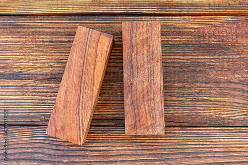 bars blocks scales of valuable exotic tree wood ironwood for handmade DIY knife handles materials supply