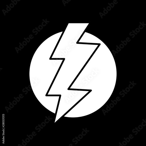 Lightening icon for your project