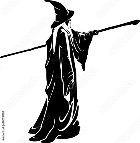 Wizard Silhouette