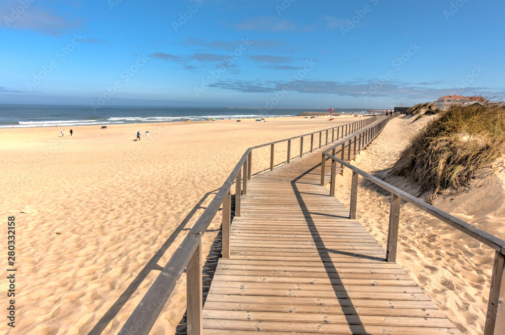 Costa Nova Beach, Aveiro, Portugal