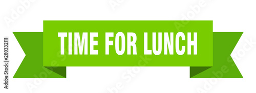 time for lunch